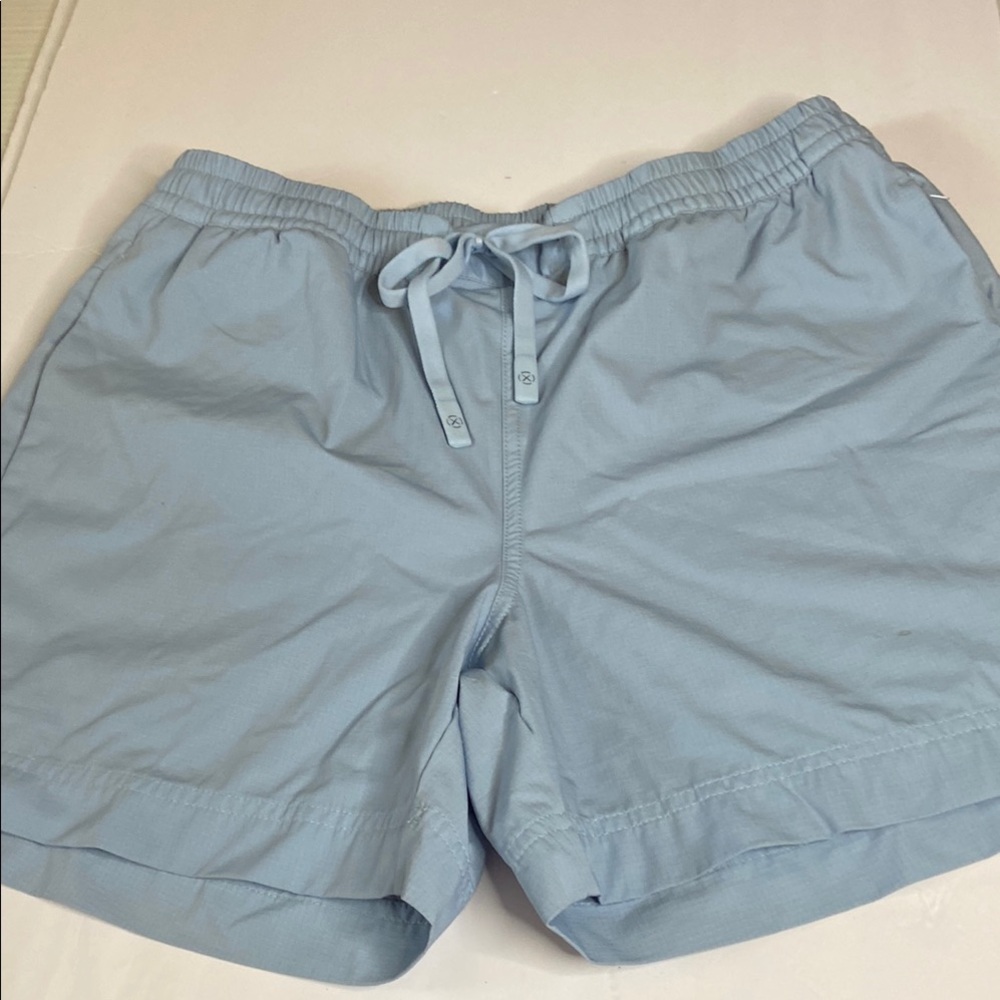 Cuts Light Blue Shorts